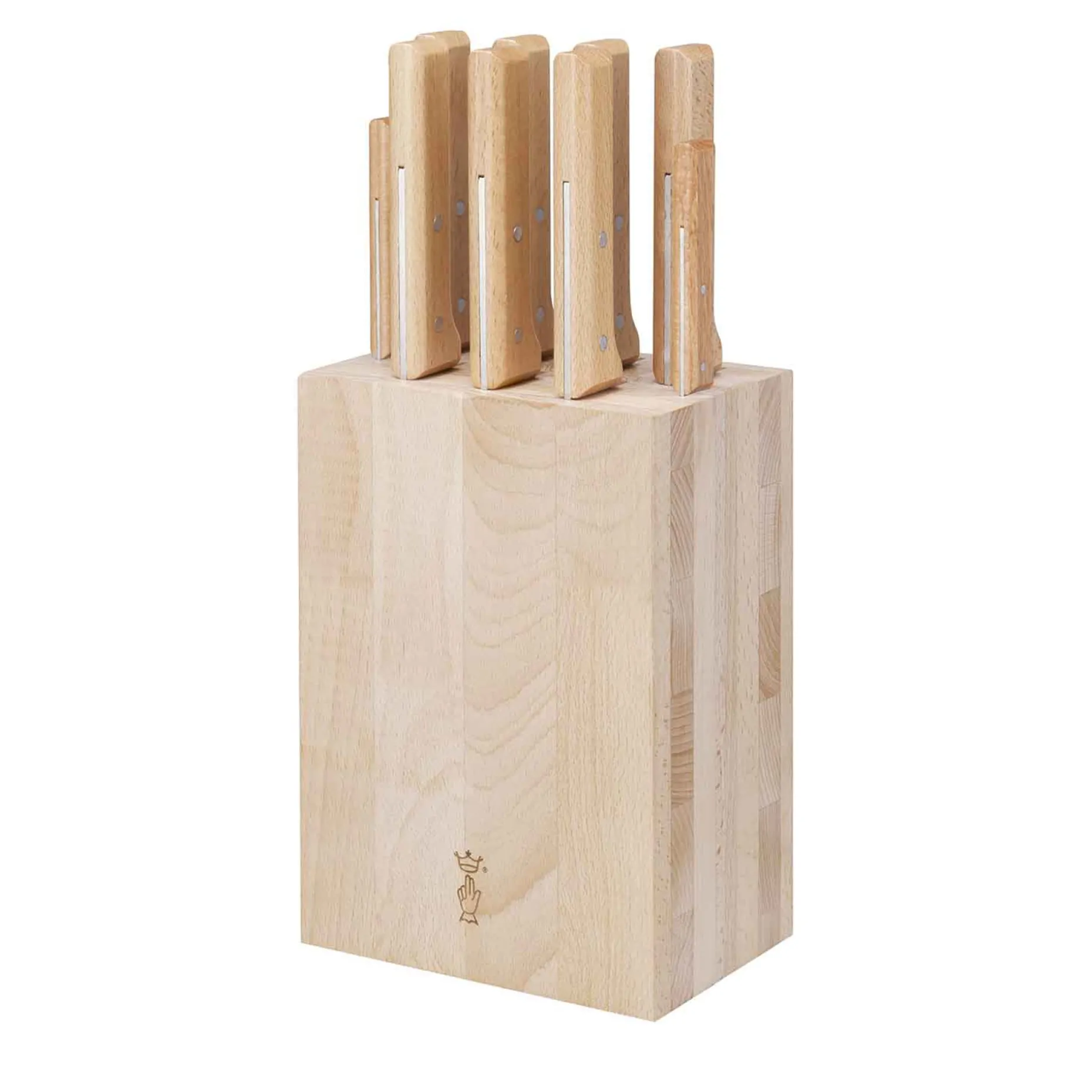 Bloc de rangement 9 couteaux