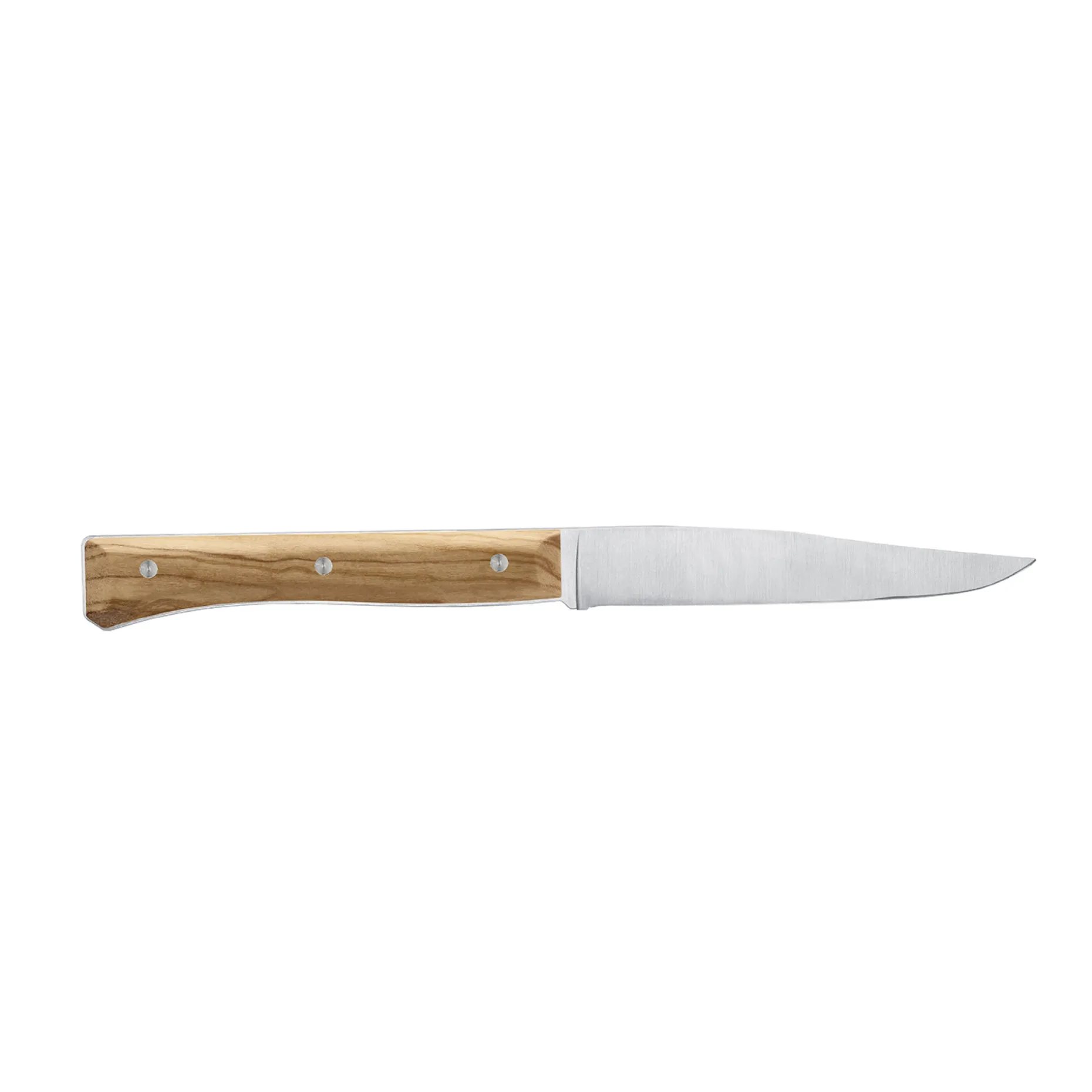 Coffret de 4 couteaux de table Facette Olivier