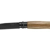 Couteau lame noire, N°08 Chêne Black