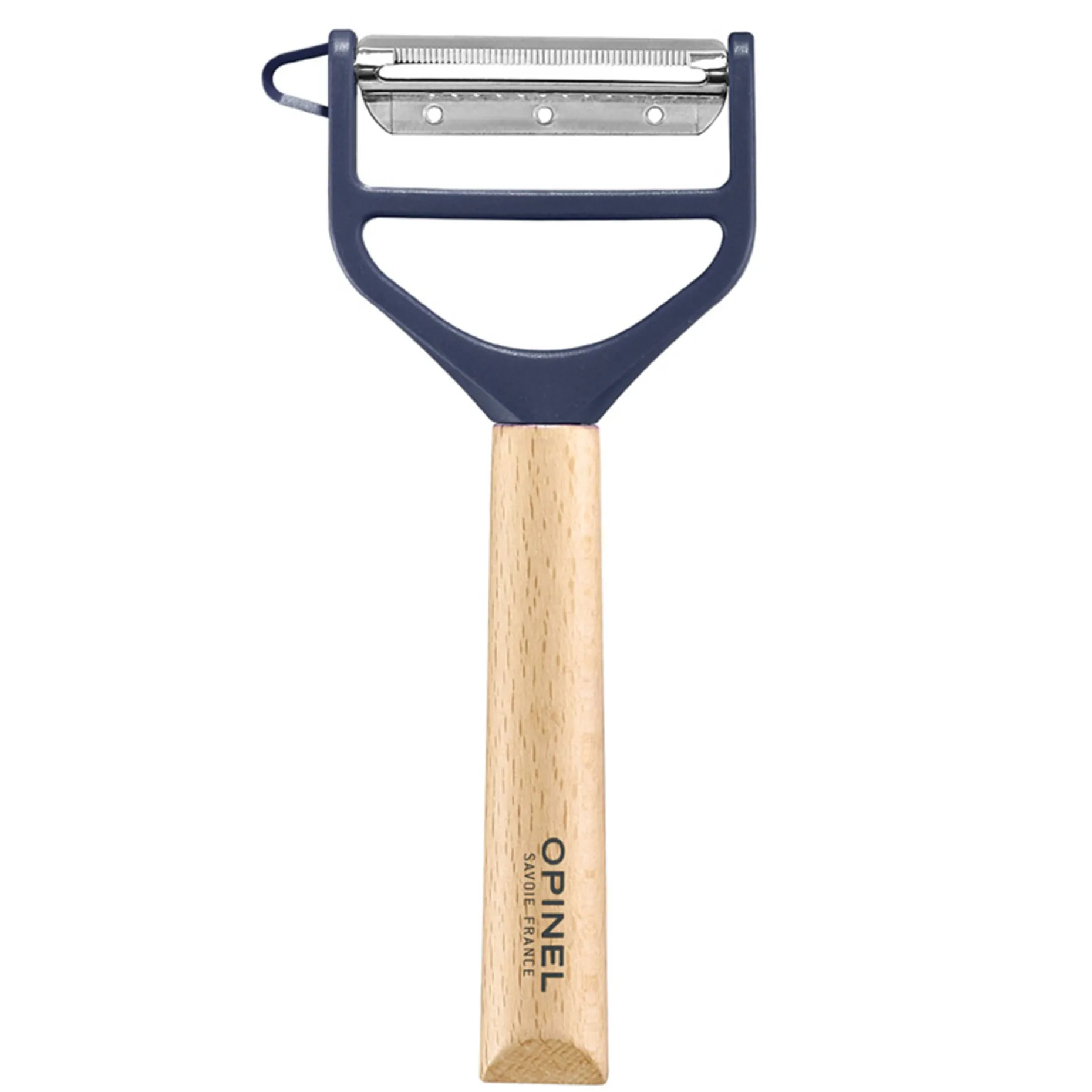Eplucheur T-Duo bois Bleu